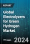 Global Electrolyzers for Green Hydrogen Market by Technology (Alkaline Water Electrolysis, Proton-Exchange-Membrane/ Polymer-Electrolyte-Membrane, Solid-Oxide Electrolyzers), Capacity (101MW - 500MW, 10KW - 1MW, 11GW - 100GW), Application - Forecast 2024-2030 - Product Image