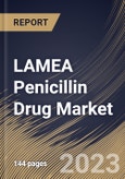 LAMEA Penicillin Drug Market Size, Share & Industry Trends Analysis Report By Source (Semisynthetic Penicillin and Natural Penicillin), By Spectrum of Activity, By Distribution Channel, By Route of Administration, By Country and Growth Forecast, 2023 - 2030- Product Image