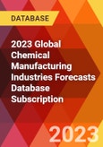 2023 Global Chemical Manufacturing Industries Forecasts Database Subscription- Product Image