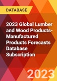 2023 Global Lumber and Wood Products-Manufactured Products Forecasts Database Subscription- Product Image