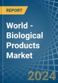 World - Biological Products - Market Analysis, Forecast, Size, Trends and Insights- Product Image