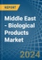Middle East - Biological Products - Market Analysis, Forecast, Size, Trends and Insights - Product Image