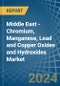 Middle East - Chromium, Manganese, Lead and Copper Oxides and Hydroxides - Market Analysis, Forecast, Size, Trends and Insights - Product Image