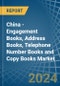 China - Engagement Books, Address Books, Telephone Number Books and Copy Books - Market Analysis, Forecast, Size, Trends and Insights - Product Image