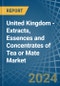 United Kingdom - Extracts, Essences and Concentrates of Tea or Mate - Market Analysis, Forecast, Size, Trends and Insights - Product Image