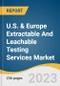U.S. & Europe Extractable And Leachable Testing Services Market Size, Share & Trends Analysis Report By Application (OINDP, Parenteral Drug Products), By Product (Single-use, Drug Delivery Systems), And Segment Forecasts, 2023 - 2030 - Product Thumbnail Image