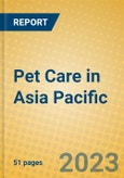 Pet Care in Asia Pacific- Product Image