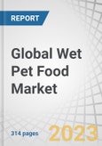 Global Wet Pet Food Market by Pet (Dogs, Cats), Source (Animal-based, Plant Derivatives, Synthetic), Distribution Channel (Pet Specialty Stores, Supermarkets/Hypermarkets, Convenience Stores, Online) and Region - Forecast to 2028- Product Image
