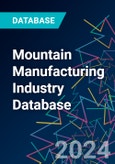 Mountain Manufacturing Industry Database- Product Image