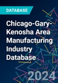 Chicago-Gary-Kenosha Area Manufacturing Industry Database- Product Image