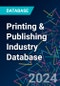 Printing & Publishing Industry Database - Product Image