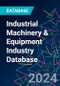 Industrial Machinery & Equipment Industry Database - Product Image