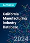 California Manufacturing Industry Database - Product Thumbnail Image