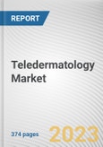Teledermatology Market By Type, By Modality, By End User: Global Opportunity Analysis and Industry Forecast, 2023-2032- Product Image