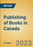Publishing of Books in Canada- Product Image