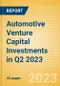 Automotive Venture Capital Investments in Q2 2023 - Product Image