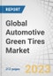 Global Automotive Green Tires Market by Vehicle Type (PC, LCV, Trucks and Buses), Rim Size (13-15”, 16-18”, 19-21” and >21”), Propulsion Type (ICE and EV), Application (On-road and off-road), Sales Channel & Region - Forecast to 2028 - Product Image