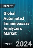 Global Automated Immunoassay Analyzers Market by Product (Chemiluminescence, Enzyme-Linked Fluorescent System, Immunofluorescence), Application (Allergy Testing, Chronic Diseases, Drug Monitoring), End-User - Forecast 2024-2030- Product Image