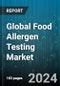 Global Food Allergen Testing Market by Technology (Enzyme-Linked Immunosorbent Assay (ELISA), Polymerase Chain Reaction (PCR)), Type (Allergy Blood Test, Food Elimination Diet Test, Oral Food Challenge Test), Source, Food Tested - Forecast 2024-2030 - Product Thumbnail Image