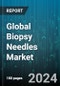 Global Biopsy Needles Market by Needle Type (Jamshidi Needle, Klima Sternal Needle, Salah Needle Aspiration Needle), Procedure (Core Needle Biopsy, Fine-Needle Aspiration Biopsy, Image-Guided Biopsy), Ergonomics, Utility, Application, End-User - Forecast 2024-2030 - Product Thumbnail Image
