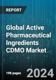 Global Active Pharmaceutical Ingredients CDMO Market (API-CDMO) by Drug (Generics, Innovative), Product (Antibody Drug Conjugate, Highly Potent Active Pharmaceutical Ingredient, Traditional Active Pharmaceutical Ingredient), Synthesis, Workflow, Application - Forecast 2024-2030- Product Image