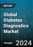 Global Diabetes Diagnostics Market by Diabetes Type (Diabetes I, Diabetes II, Gestational Diabetes), Product (Biochips, Glucose Monitors, Kits), Diabetes Diagnostics Type, End-User - Forecast 2024-2030- Product Image