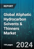 Global Aliphatic Hydrocarbon Solvents & Thinners Market by Type (Heptane, Hexane, Varnish Makers' & Painters' Naphtha), Application (Adhesives, Aerosols, Cleaning & Degreasing) - Forecast 2024-2030- Product Image