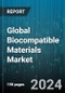 Global Biocompatible Materials Market by Material Type (Biocompatible Ceramic, Biocompatible Metals, Natural Polymers), End-use (Academic & Research Institutes, Pharmaceutical) - Forecast 2024-2030 - Product Image