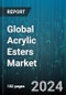 Global Acrylic Esters Market by Type (2-ethyl hexyl acrylate, Butyl acrylate, Ethyl acrylate), Application (Adhesives & sealants, Plastic adhesives, Surface coating) - Forecast 2024-2030 - Product Image