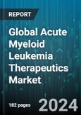 Global Acute Myeloid Leukemia Therapeutics Market (AML) by Disease Type (Myeloblastic, Myelomonocytic, Promyelocytic), Treatment Type (Chemotherapy, Targeted Therapy), Distribution Channel - Forecast 2024-2030- Product Image