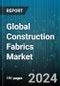 Global Construction Fabrics Market by Type (Non-Woven, Woven), Material (Cotton, Ethylene tetrafluoroethylene (ETFE), Nylon), Application - Forecast 2024-2030 - Product Thumbnail Image