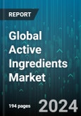 Global Active Ingredients Market by Functionality (Anti-ageing Agent, Conditioning Agent, Skin-lightening Agent), Application (Hair Care, Skin Care) - Forecast 2024-2030- Product Image