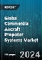 Global Commercial Aircraft Propeller Systems Market by Type (Adjustable Pitch, Constant-Speed, Fixed Pitch), Component (Blade, Hub, Spinner), Engine, End-Users - Forecast 2024-2030 - Product Thumbnail Image