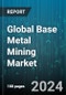 Global Base Metal Mining Market by Product (Aluminium, Copper, Lead), End-User Industry (Automotive &Transportation, Construction, Consumer Products) - Forecast 2024-2030 - Product Image