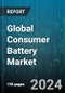 Global Consumer Battery Market by Type (Primary, Secondary), Battery Chemical (Alkaline Batteries, Lithium-ion Batteries, Nickel Cadmium), Application - Forecast 2024-2030 - Product Thumbnail Image