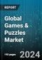 Global Games & Puzzles Market by Games Type (Board Games, Card Games, Puzzles), Licensing (Licensed, Non-Licensed), Distribution - Forecast 2024-2030 - Product Image