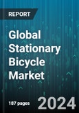 Global Stationary Bicycle Market by Type (Dual-action Exercise Bikes, Interactive Exercise Bikes, Recumbent Exercise Bikes), Price Range (Economy, Mid-range, Premium), Application, Distribution Channel, Age Group - Forecast 2024-2030- Product Image