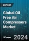 Global Oil Free Air Compressors Market by Product (Portable, Stationary), Type (Oil Free Piston Compressors, Oil Free Screw Air Compressors, Oil Free Scroll Air Compressors), Technology, Power Rating, Application - Forecast 2024-2030 - Product Thumbnail Image
