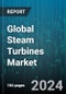 Global Steam Turbines Market by Type (Extraction Back-Pressure Turbines, Extraction-Condensing Turbines, Geared Turbines), Capacity (151 to 300 MW, More than 300 MW, Up to 150 MW), Design, End-User - Forecast 2024-2030 - Product Image