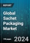 Global Sachet Packaging Market by Material (Aluminum Foil, Paper, Plastic), Size (1 ml-10 ml, 11 ml-20 ml, 21 ml-30 ml), End-User - Forecast 2024-2030 - Product Thumbnail Image