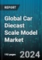 Global Car Diecast Scale Model Market by Scale Size (1/24 Scale, 1/32 Scale, 1/43 Scale), Material (Metal, Plastic), Application - Forecast 2024-2030 - Product Image
