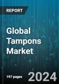 Global Tampons Market by Type (Applicator Tampon, Non-Applicator Tampon), Product (Scented, Unscented), Material, Distribution Channel - Forecast 2024-2030- Product Image