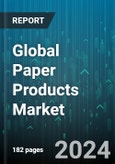 Global Paper Products Market by Product (Hygienic Products, Packaging Products, Stationery Products), Application (Commercial, Household), Distribution Channel - Forecast 2024-2030- Product Image