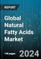Global Natural Fatty Acids Market by Type (C8 Caprylic Fatty Acid, Distilled Fatty Acid, Oleic Acid), Application (Cosmetics, Household, Lubricants) - Forecast 2024-2030 - Product Thumbnail Image
