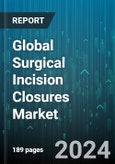 Global Surgical Incision Closures Market by Type (Disposable Surgical Incision Closure, Reusable Surgical Incision Closure), Wound Closure (Primary, Secondary), Application - Forecast 2024-2030- Product Image