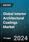 Global Interior Architectural Coatings Market by Resin Type (Acrylic, Alkyd, Polyurethane), Technology (Powder coatings, Solventborne, Waterborne), Application - Forecast 2024-2030 - Product Thumbnail Image