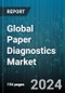 Global Paper Diagnostics Market by Product (Dipsticks, Lateral Flow Assays, Paper Based Microfluidics), Device Type (Diagnostic Devices, Monitoring Devices), Application, End-Use - Forecast 2024-2030 - Product Image