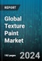 Global Texture Paint Market by Type (Premixed, Self-Mixing Paints, Smooth Textured Paint), Technology (Solvent Based, Water Based), Application - Forecast 2024-2030 - Product Image