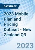 2023 Mobile Plan and Pricing Dataset - New Zealand Q3- Product Image