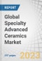 Global Specialty Advanced Ceramics Market by Type (Composite Structure Ceramics, Electrical & Electronic Functional Ceramics), Application (Defence & Security, Electronics & Semiconductor, Optics & Industrial Manufacturing), & Region - Forecast 2028 - Product Image